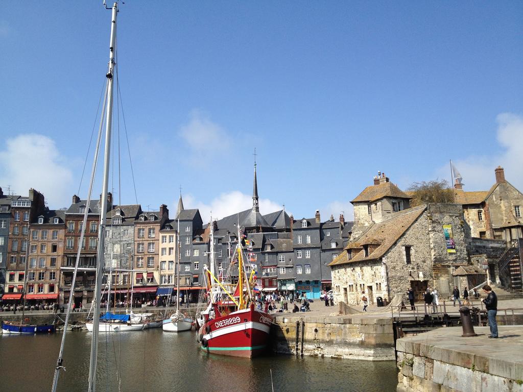 Appartement Le Duplex à Honfleur Chambre photo